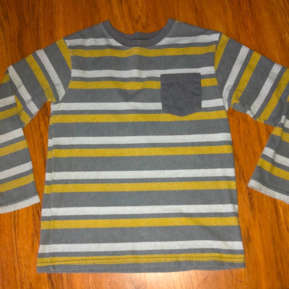 Boys striped long sleeve size 7